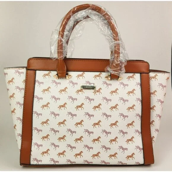 Hand Shoulder Crossbody Bag Animal Horse Design equestrian - Picture 7 of 12